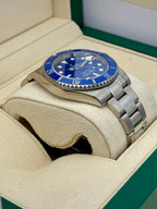 2012 Rolex Submariner "Smurf" 40mm 116619 White Gold Blue Dial