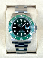 2011 Rolex Submariner "Hulk" 40mm 116610LV Green Dial