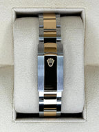 2023 Rolex Datejust 41mm 126303 Two-Tone Oyster Black Diamond Dial
