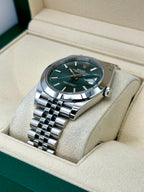 2024 Rolex Datejust 41mm 126300 Jubilee Green Dial