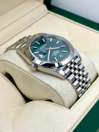 2024 Rolex Datejust 41mm 126300 Jubilee Green Dial