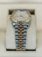 2020 Rolex Datejust 36mm 126233 Two-Tone 10 Diamond Anniversary Dial