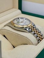 2020 Rolex Datejust 36mm 126233 Two-Tone 10 Diamond Anniversary Dial
