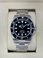 NEW 2025 Rolex Submariner 41mm 124060 Stainless Steel Black Dial