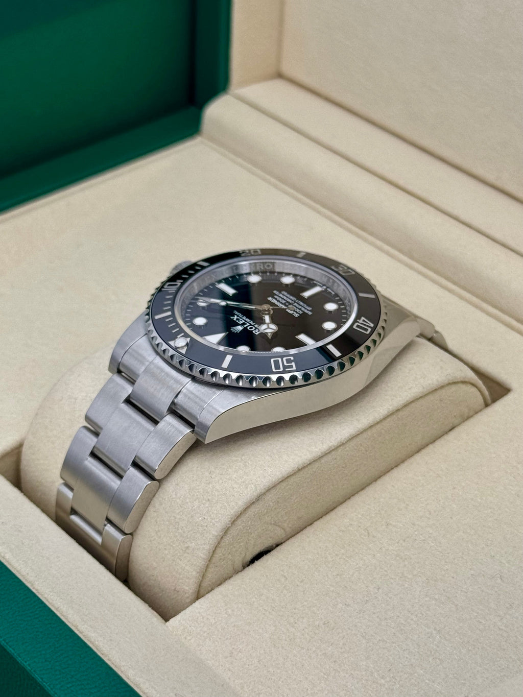 NEW 2025 Rolex Submariner 41mm 124060 Stainless Steel Black Dial