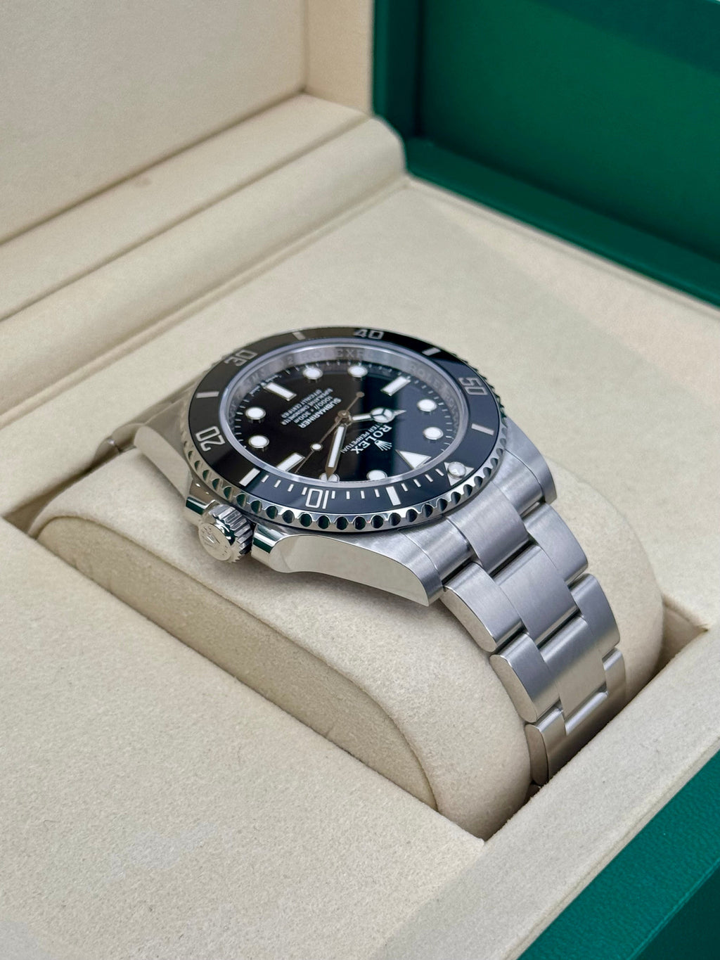 NEW 2025 Rolex Submariner 41mm 124060 Stainless Steel Black Dial