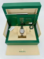 2021 Rolex Lady Datejust 28mm 279174 Stainless Steel Oyster White Dial