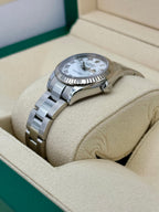 2021 Rolex Lady Datejust 28mm 279174 Stainless Steel Oyster White Dial