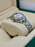 2021 Rolex Lady Datejust 28mm 279174 Stainless Steel Oyster White Dial