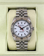 2006 Rolex Datejust Turn-O-Graph 36mm 116264 Jubilee White Dial