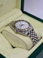 2006 Rolex Datejust Turn-O-Graph 36mm 116264 Jubilee White Dial