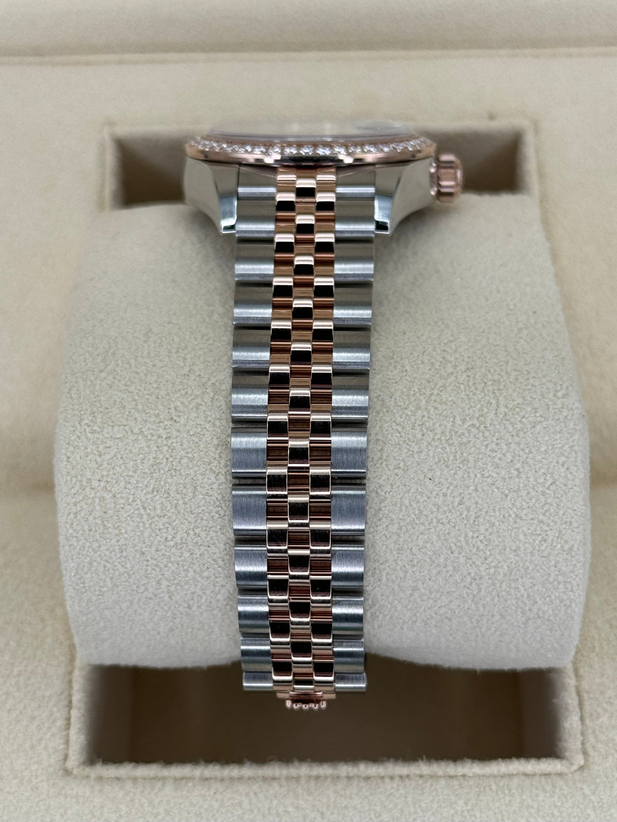 NEW 2023 Rolex Lady-Datejust 28mm 279381RBR MOP Diamond Dial