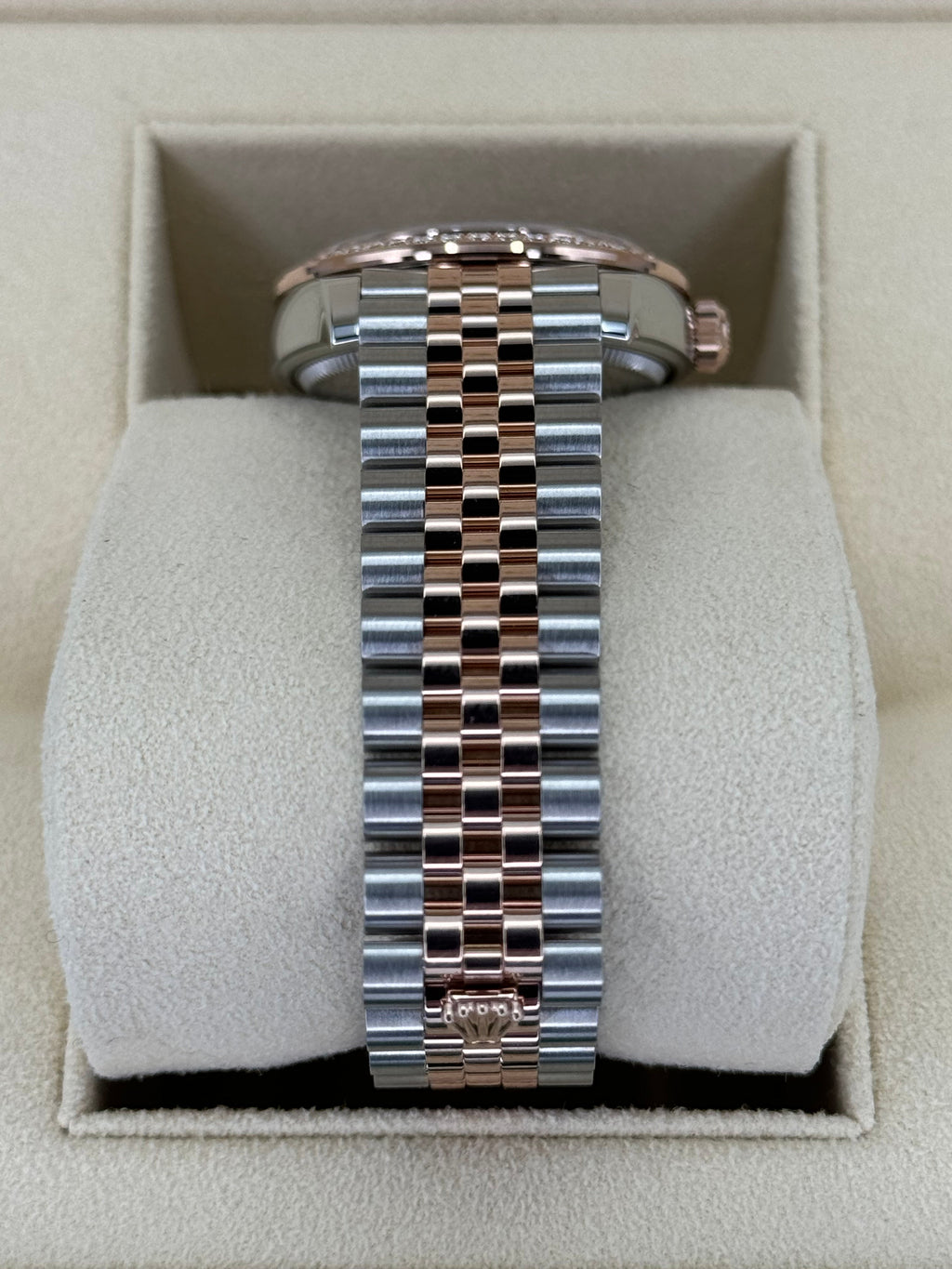 NEW 2023 Datejust 31mm 278381RBR Two-Tone Rose 10 Diamond Dial
