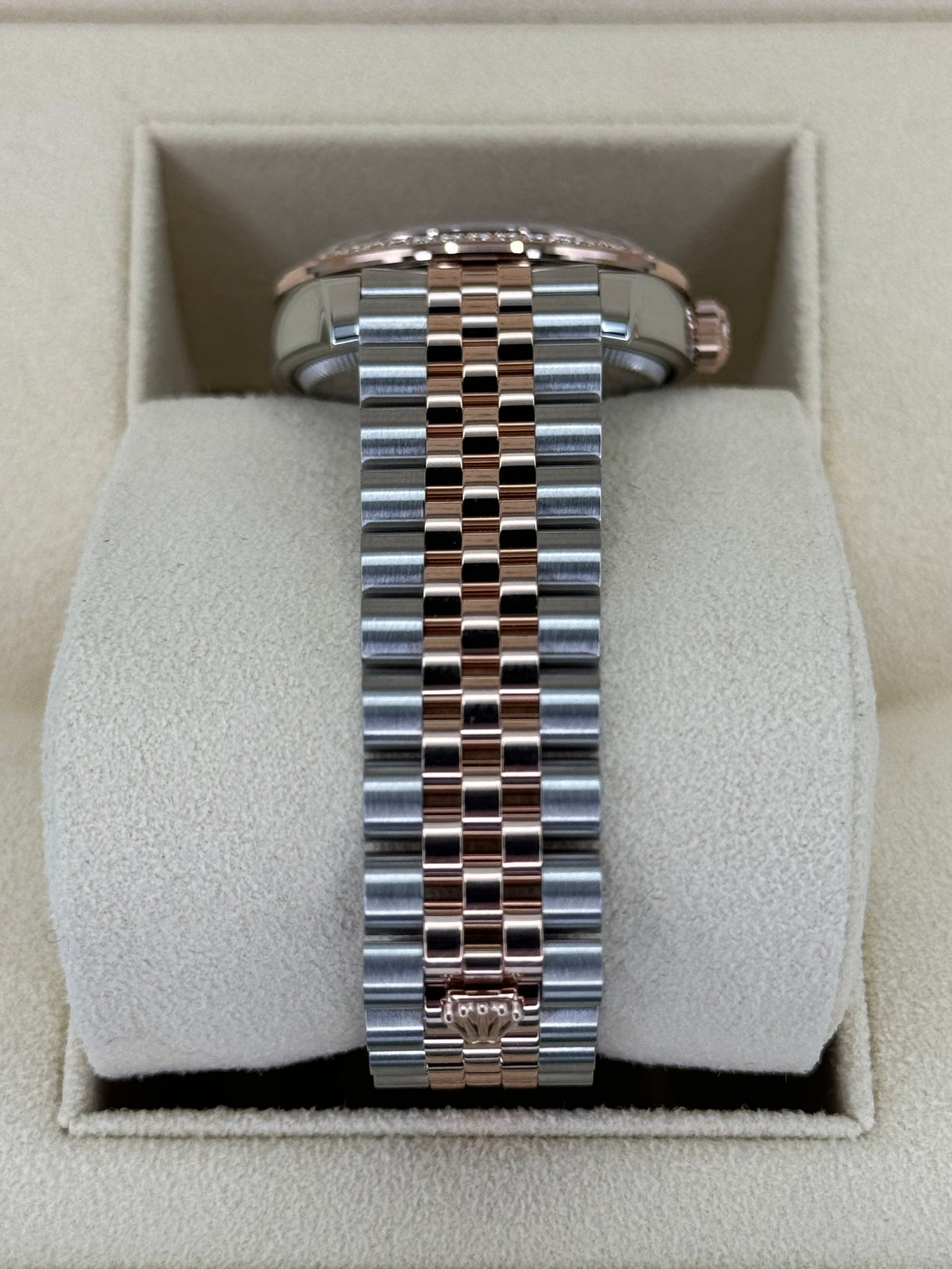 NEW 2023 Datejust 31mm 278381RBR Two-Tone Rose 10 Diamond Dial