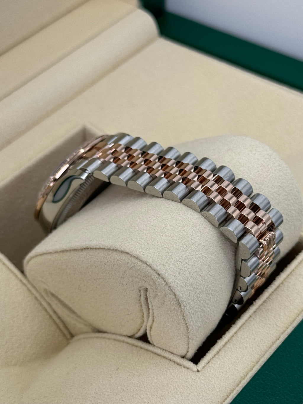 NEW 2023 Datejust 31mm 278381RBR Two-Tone Rose 10 Diamond Dial