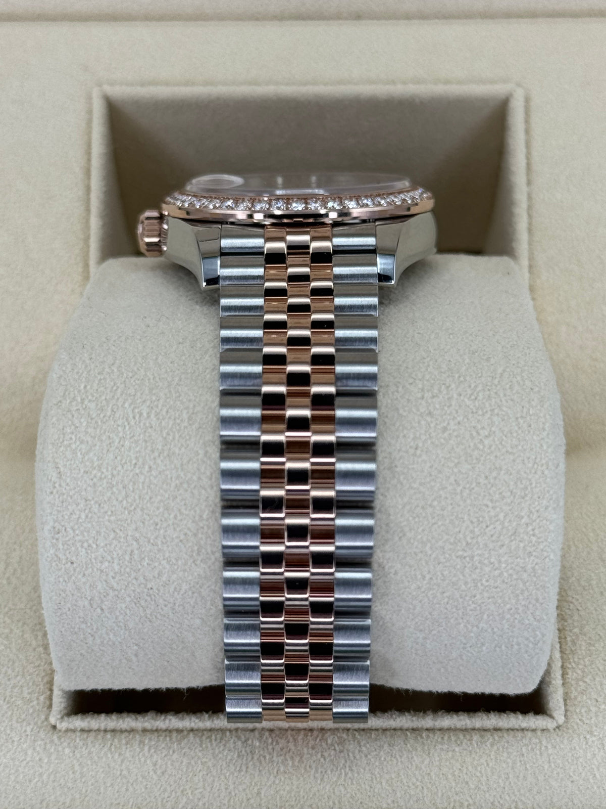 NEW 2023 Datejust 31mm 278381RBR Two-Tone Rose 10 Diamond Dial