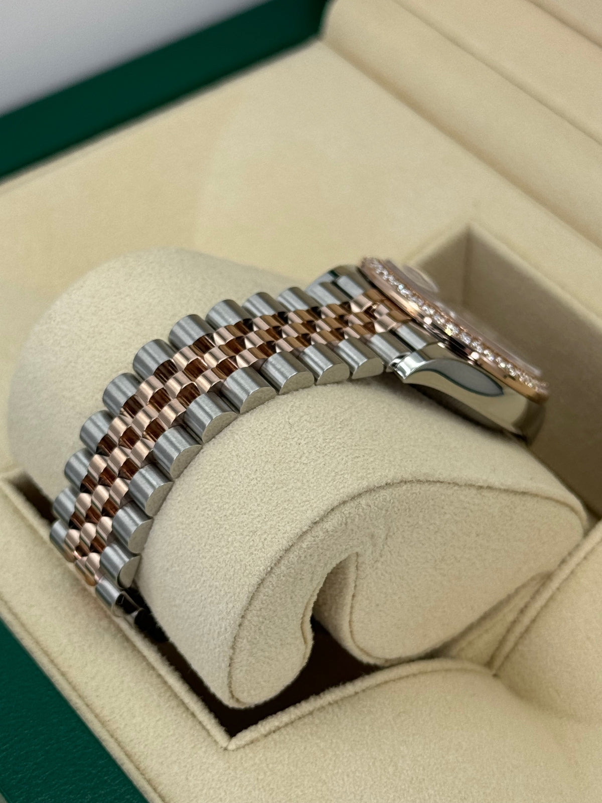 NEW 2023 Datejust 31mm 278381RBR Two-Tone Rose 10 Diamond Dial