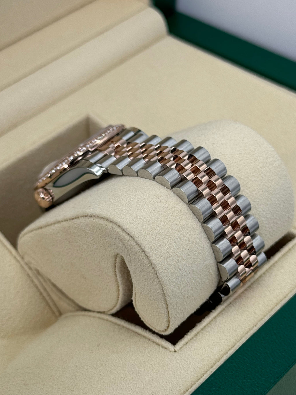 NEW 2023 Datejust 31mm 278381RBR Two-Tone Rose 10 Diamond Dial