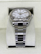 Rolex Datejust 41mm 116334 Stainless Steel Oyster White Dial