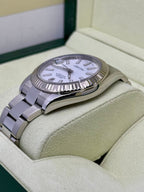 Rolex Datejust 41mm 116334 Stainless Steel Oyster White Dial