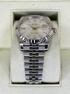 2017 Rolex Datejust 41mm 126334 Stainless Steel Jubilee Silver Dial