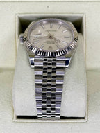 2017 Rolex Datejust 41mm 126334 Stainless Steel Jubilee Silver Dial