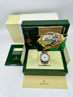 Rolex Datejust 41mm 116334 Stainless Steel Oyster White Dial