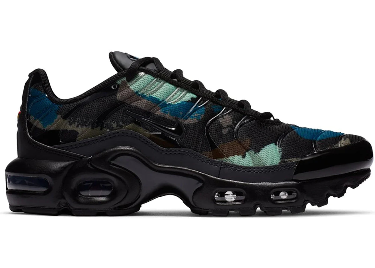 Nike Air Max Plus Camo Black Green (GS)