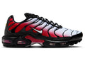 Nike Air Max Plus Pure Platinum University Red Black White