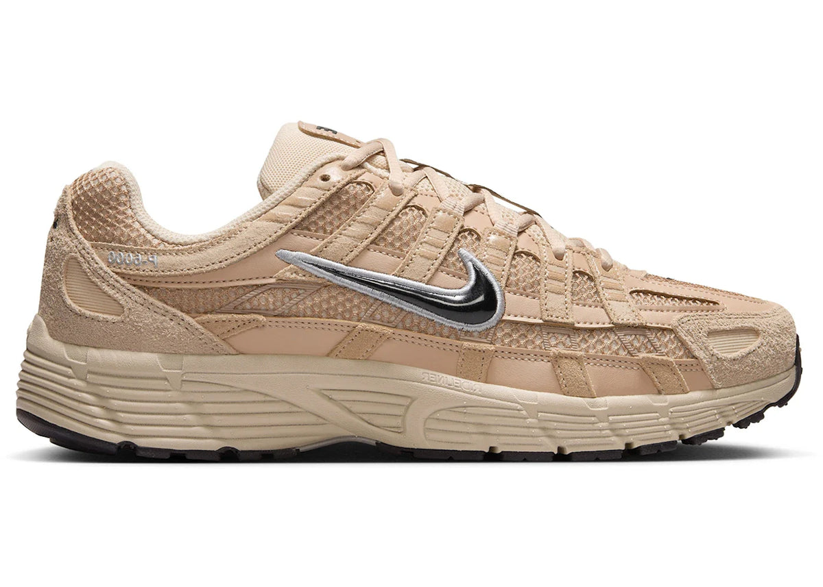 Nike P-6000 SE Hemp Sanddrift Metallic Silver Black