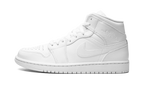 Air Jordan 1 Mid "Triple White" 554724 136