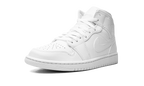 Air Jordan 1 Mid "Triple White" 554724 136