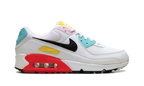 Air Max 90 WMNS "White / Black / Pink Foam / Bright Crimson" FZ3622 100