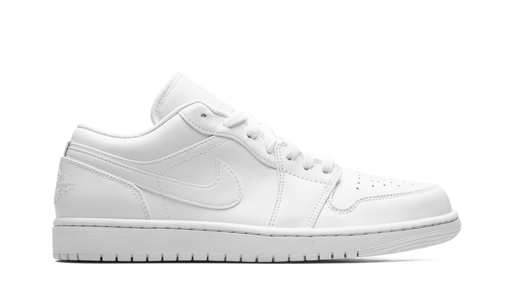 Air Jordan 1 Low "Triple White" 553558 136