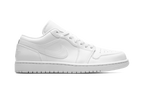 Air Jordan 1 Low "Triple White" 553558 136